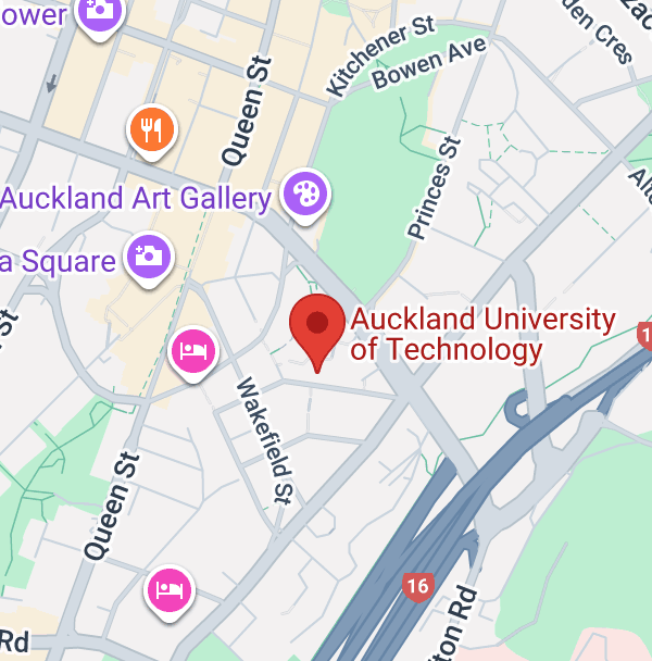 DataEngBytes 2026 Auckland - City Map