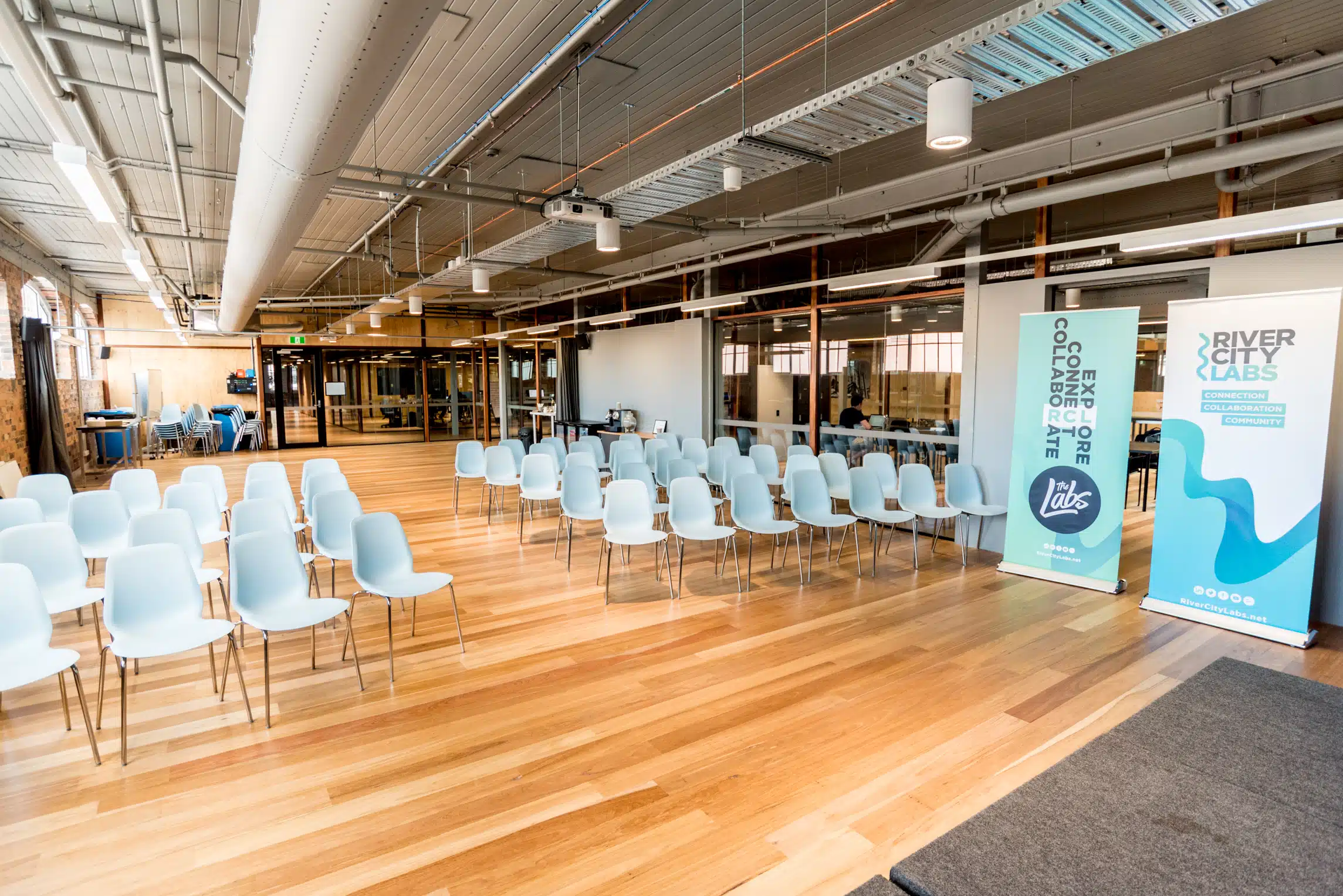 Stair Stadium, The Precinct venue - launch event.jpg